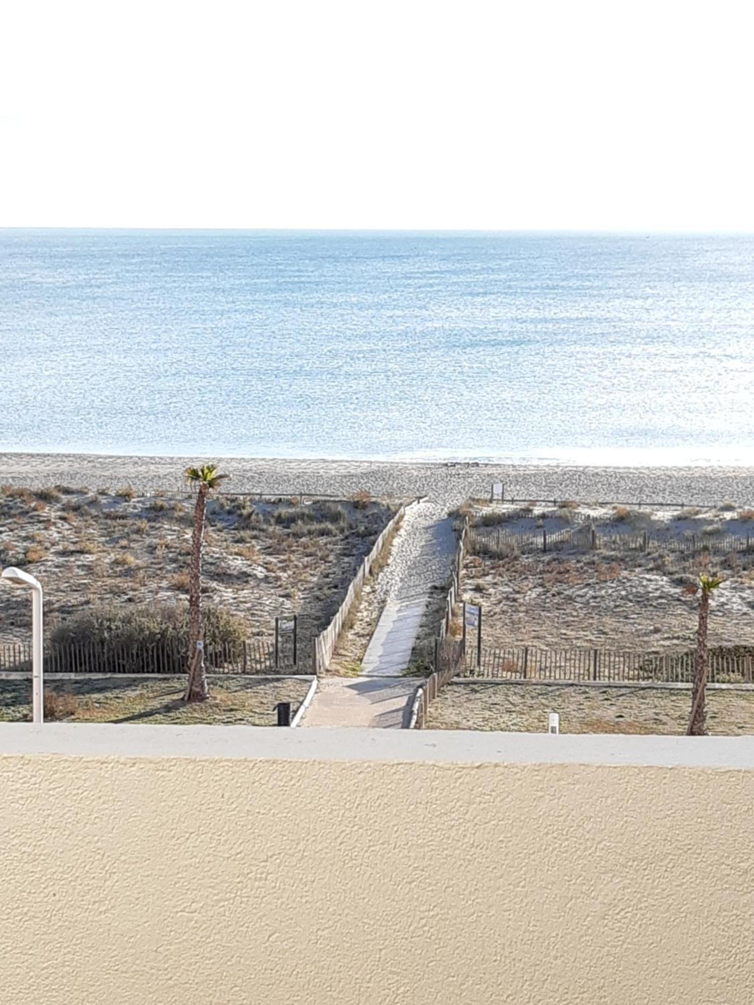 Paradis Bleu Vue Mer, Direct Plage Ле-Баркарес Екстер'єр фото